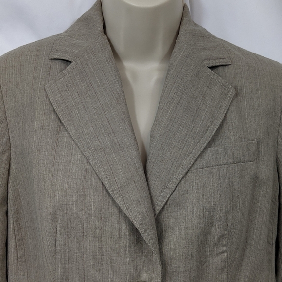 Loft Wool Blend Tweed Blazer Sz 6P - Picture 3 of 13